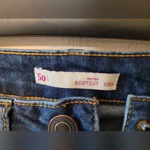 Low Rise SO Bootcut Jeans